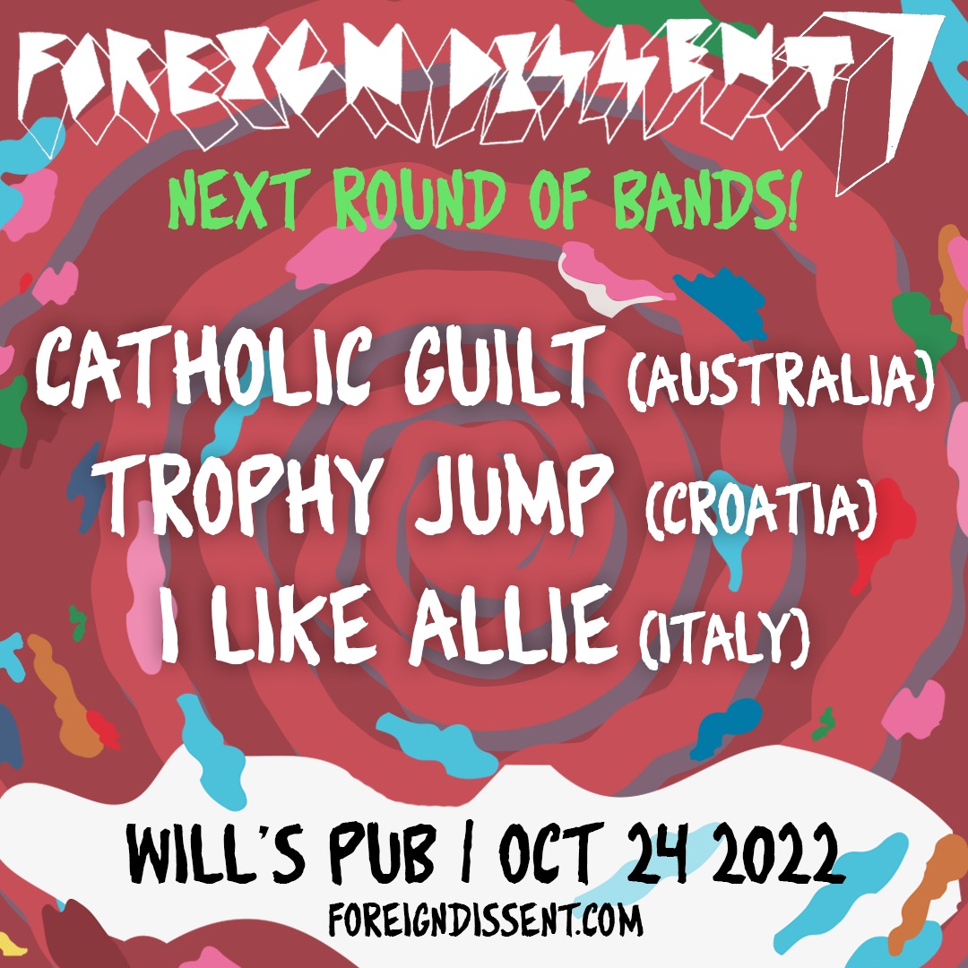 Second round of bands announce for Foreign Dissent 7 in Orlando Florida on October 24 2022